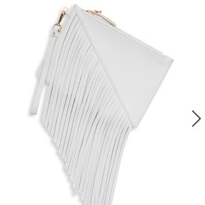 Etienne Aigner Fringe Wristlet